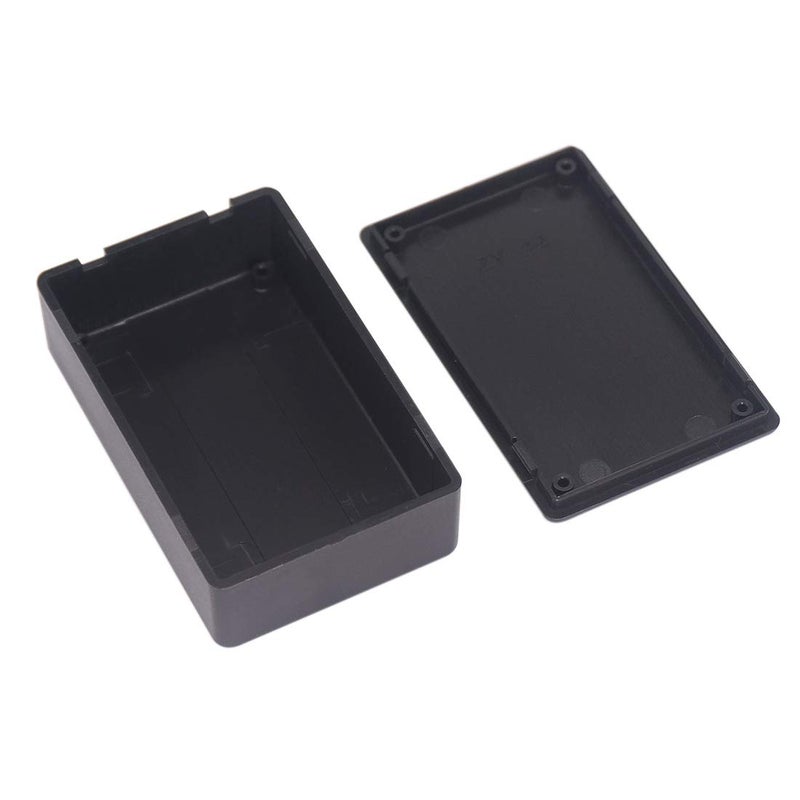 Zulkit 5Pcs Project Boxes ABS Plastic Electrical Project Case Power Junction Box Black 3.15 x 1.97 x 1.02 inch (80 x 50 x 26 mm) - Image 5